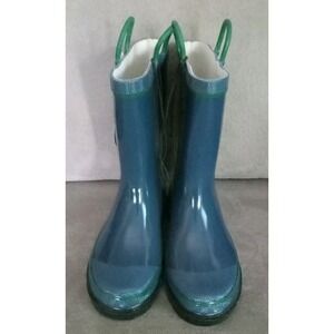 WESTERN CHIEF Navy FIRECHIEF2 KIDS RUBBER MUCK RAIN BOOTS SIZE 1